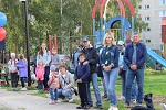 Смоленская АЭС: по инициативе жителей Десногорска, объединившихся в ТОС, во дворе установили новую спортивно-игровую площадку
