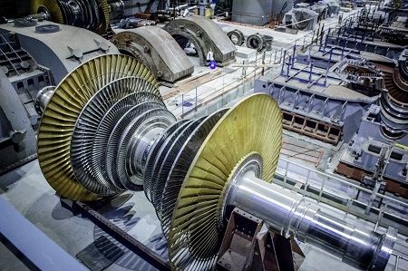 Leningrad NPP: the assembly of the turbine island main equipment has been completed at the construction site of the innovative power unit No 2