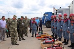 На площадке Смоленской АЭС проходит масштабное межведомственное учение с участием военных и спецтехники