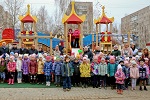 Новую детскую площадку открыли в Десногорске при поддержке Смоленской АЭС