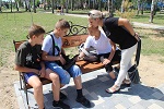 Под эгидой программы Смоленской АЭС «Мой любимый город» продолжается благоустройство сквера в Десногорске