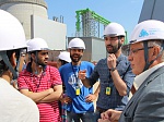 Leningrad NPP: nuclear sciences students from 12 countries had a technical tour at the site of innovative power units with VVER-1200 reactors