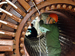На Белоярской АЭС впервые применили уникальную установку при ремонте турбогенератора энергоблока №4