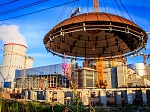 Ленинградская АЭС-2: на строящемся энергоблоке №2 с реактором ВВЭР-1200 установлена купольная часть внутренней защитной оболочки реактора