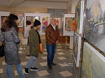 Ростовская АЭС: в Информационном центре открылась выставка художников из Грозного, посвященная Году экологии