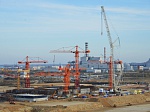 На площадке сооружения Курской АЭС-2 начались работы по армированию фундаментной плиты здания блочной насосной станции 