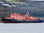 Росэнергоатом: первый в мире плавучий энергоблок (ПЭБ) «Академик Ломоносов» прибыл в Кольский залив