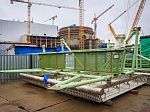 Ленинградская АЭС: на строящемся энергоблоке №2 ВВЭР-1200 приступили к сборке теплообменников локализующей системы безопасности 