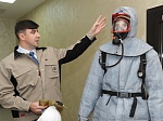 Белоярская АЭС продемонстрировала представителям МЧС уникальный защитный костюм, не имеющий аналогов в мире