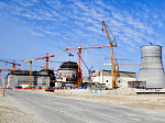 At the building site of the Kursk NPP-2, the construction of a cold water outlet channel for the cooling tower of power unit No. 1 was completed