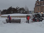 Смоленская АЭС: в городе атомщиков сообща решают задачу по уборке снега
