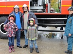Ростовская АЭС: дети работников атомной станции побывали на экскурсии в пожарной части