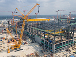 Bridge cranes installation completed at Unit 2 of Rooppur NPP