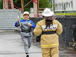 Победителем соревнований добровольных пожарных формирований стала команда электрического цеха Калининской АЭС 