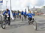 Работники Белоярской АЭС проехали на велосипедах по Екатеринбургу и измерили радиационный фон
