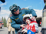 Спасатели пожарной части Белоярской АЭС исполнили мечту 8-летного Володи Ширяева