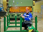 Смоленская АЭС: изобретение ведущего инженера-технолога помогло сократить время и трудозатраты при работе с металлическими листами