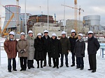Ветераны Ленинградской АЭС высоко оценили ход сооружения новых энергоблоков 