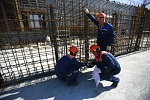Строители Курской АЭС-2 завершили бетонирование фундаментной плиты здания энергоснабжения энергоблока №2