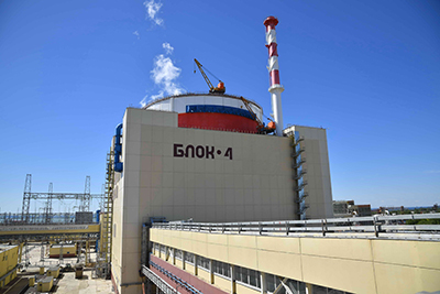 Ростовская АЭС: энергоблок №4 по согласованной заявке будет отключен от сети