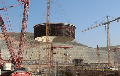 Second tier of internal containment shell installeed on Akkuyu NPP unit 2