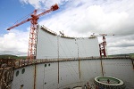The 1st reactor building of the Kursk NPP-2 has reached a mark of 36 meters