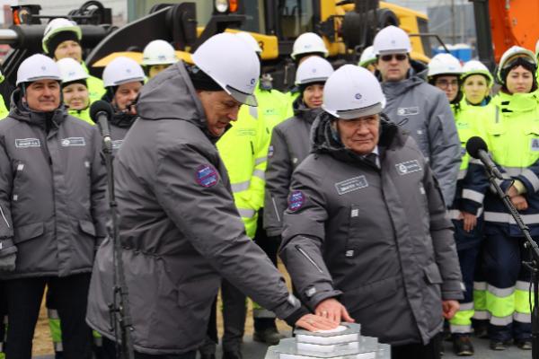 The main stage of construction has begun at power unit No. 7 of the Leningrad NPP