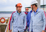 На Смоленской АЭС эксплуатация гидротехнических сооружений осуществляется на высоком уровне