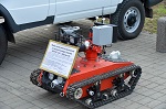 Ростовская АЭС: робот-пожарный «Прометей» показал свои возможности жителям Волгодонска
