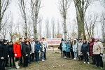 В Нововоронеже появилась аллея, посвящённая 100-летию комсомола 
