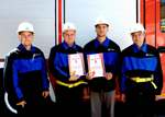 Балаковская АЭС: более 140 добровольцев соревновались в мастерстве покорения огненной стихии