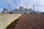 Ленинградская АЭС: внутреннюю оболочку здания реактора нового энергоблока покрыли уникальным составом