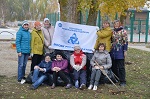 Ростовская АЭС: молодые атомщики и ветераны атомной станции провели экологический субботник
