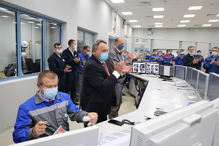 На новейшем энергоблоке №6 Ленинградской АЭС впервые зафиксирована ядерная реакция