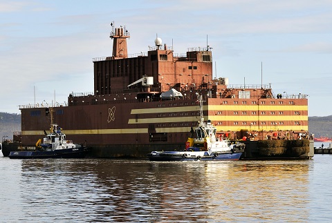 The world’s first floating power unit Akademik Lomonosov, designed for energy supply to Chukotka, has started loading nuclear fuel into its reactors