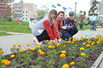 Более 30 000 цветов — городу: Белоярская АЭС провела юбилейную, десятую, экологическую акцию