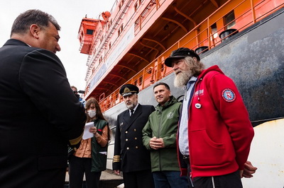 Rosatomflot’s icebreaker “50 Let Pobedy” supported polar expedition of Fedor Konyukhov
