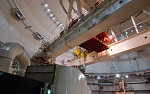 Специалисты «Калининатомэнергоремонта» приступили к работам по замене подкрановых путей полярного крана на площадке Калининской АЭС
