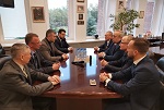 Сенатор Франц Клинцевич побывал на Ленинградской АЭС и встретился с ветеранами локальных военных конфликтов