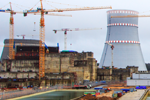 Ленинградская АЭС: корпус реактора строящегося блока №2 успешно установлен на штатное место методом «open top» 