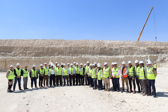 ASE President Alexander Lokshin and NPPA Board Chairman Amged El-Wakeel visit the El-Dabaa NPP Construction Site to assess the preparations for “first concrete”