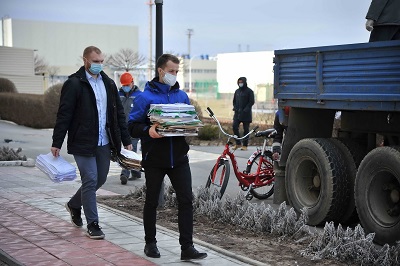 Сотрудники Ростовской АЭС собрали 130 тонн макулатуры и сохранили более 2000 деревьев 