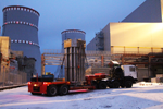 На площадку пускового блока №1 Ленинградской АЭС-2 доставлена первая партия тепловыделяющих сборок со свежим ядерным топливом 