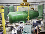 На Курской АЭС-2 смонтирован первый парогенератор 