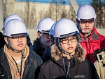 Студенты Зимней международной ядерной  школы  дали высокую оценку  ходу сооружения нового энергоблока Ленинградской АЭС