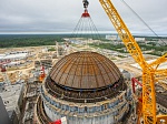 Ленинградская АЭС: на энергоблоке №5 подтвердили герметичность гермооболочки здания реактора