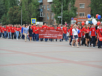 Ростовская АЭС: 900 первокурсников Волгодонского филиала НИЯУ «МИФИ» прошли парадом по главной площади города