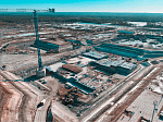 Площадка строящегося энергоблока №7 Ленинградской АЭС готова к заливке первого бетона 