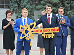 Ростовская АЭС: 900 первокурсников Волгодонского филиала НИЯУ «МИФИ» прошли парадом по главной площади города