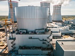 Ленинградская АЭС: здание реактора энергоблока №6 ВВЭР-1200 утеплили 